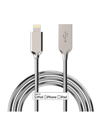 USB 2.0 greito krovimo laidas 1m, Lightning connector | iPhone